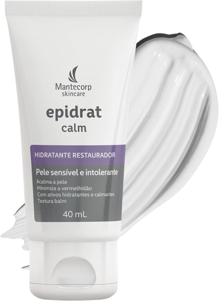 Hidratante facial Mantecorp Epidrat Calm para peles sensíveis e irritadas